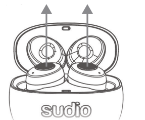 How to pair sudio earbuds new arrivals