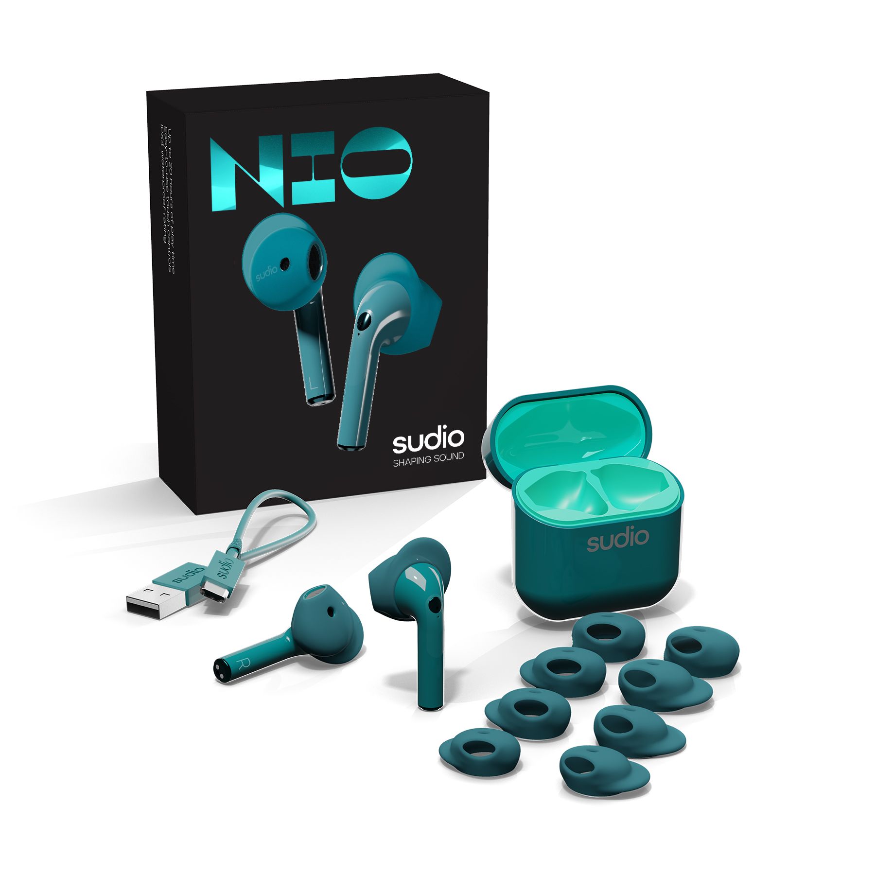 How to pair online sudio earbuds